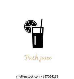 Fresh juice icon