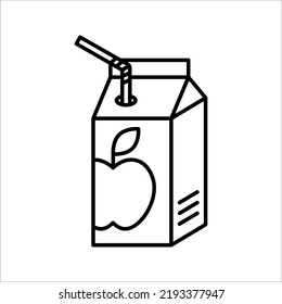 fresh juice icon, juice and orange, vector illustration on white background