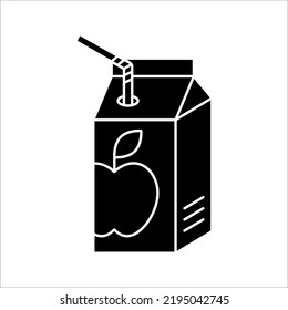 fresh juice icon, juice and orange, vector illustration on white background