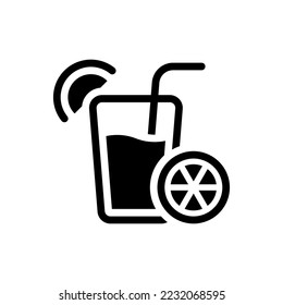 Frischsaftsymbol (Vektorgrafik)