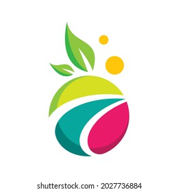 Fresh juice logo images illustration design