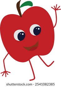 Fresh and Juicy Apple vector