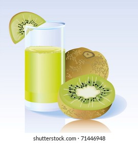 Fresh Kiwi Juice