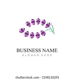 frisches Lavendel-Logo