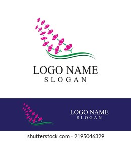 Frische Lavendelblume, Vektorgrafik-Design