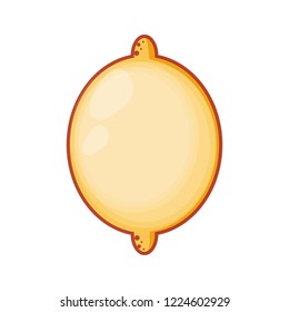 fresh lemon fruit isolated icon