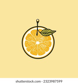 Fresh lemon fruit logo icon vector illustrations