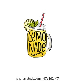 Fresh lemonade juice print with lemon can be used for stationery, posters, notebooks, home decor (pillows, towels, napkins) apparel, scrapbooking, fashion and so much more. Summer print with lettering