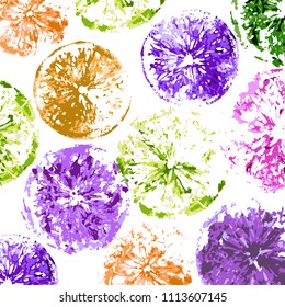 Fresh lemons background