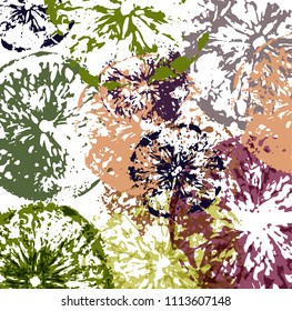 Fresh lemons background