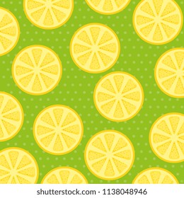 fresh lemons patetrn background
