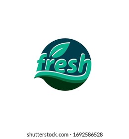 Fresh letter logo design template. 100% fresh batch design