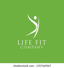 Fresh Life Nature Logo design Modern inspiration