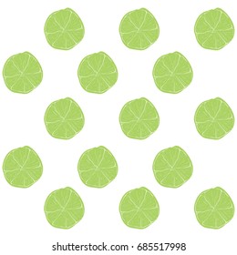Fresh lime slices vector illustration
fruit pattern, texture