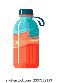frisches Flaschensymbol einzeln auf Design
