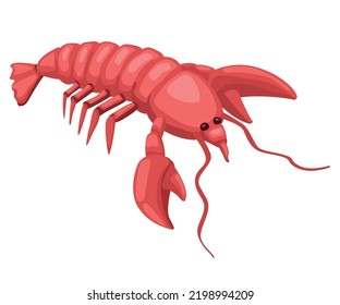 fresh lobster seafood ingredient icon