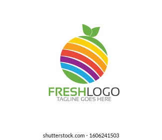 Fresh Logo Design Vector Template