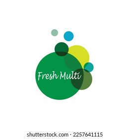 Fresh logo icon and symbol vector flat design template