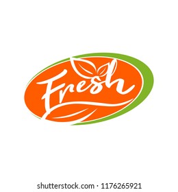 fresh logo logotype