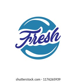 fresh logo logotype
