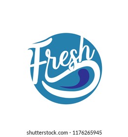 fresh logo logotype