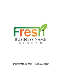 Fresh logo and symbol  template design