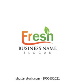 Fresh logo and symbol  template design
