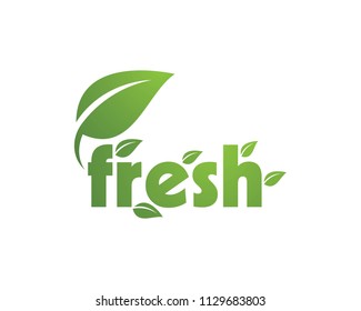 Fresh Logo Vector Icon Template Stock Vector (Royalty Free) 1137511775