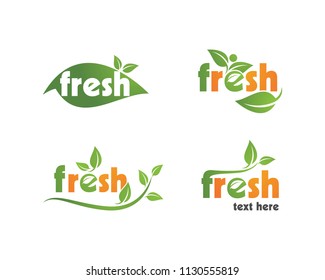 Fresh Logo Vector Icon Template Stock Vector (Royalty Free) 1130555819 ...