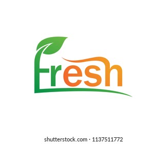 Fresh Logo Vector Icon Template Stock Vector (Royalty Free) 1137511772 ...