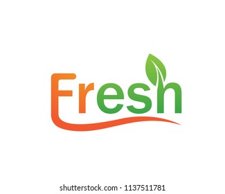 Fresh Logo Vector Icon Template Stock Vector (Royalty Free) 1137511781 ...