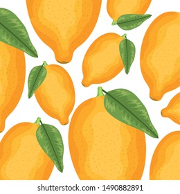 fresh mangos fruits pattern background