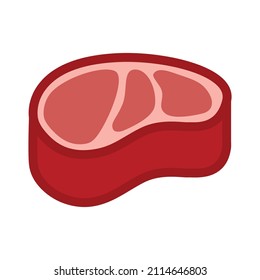 Fresh Meat Icon Vector Design Template.