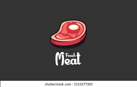 Fresh meat logo design for your projects