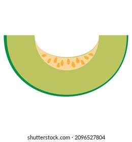 Frische Melonengrafik, hochwertiger Vektorgrafik