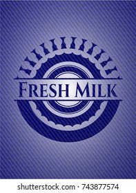 Fresh Milk denim background