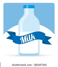 fresh milk design, vector illustration eps10 graphic 