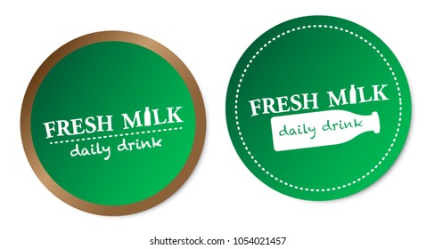 Fresh Milk Stickers