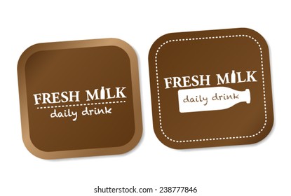 Fresh Milk Stickers