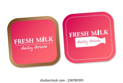 Fresh Milk Stickers