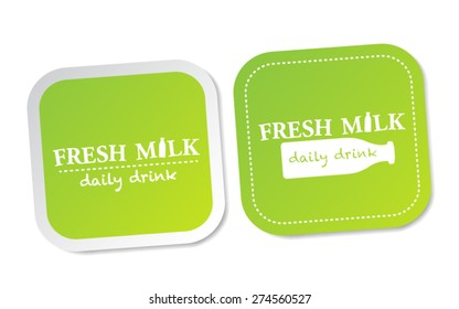 Fresh Milk Stickers