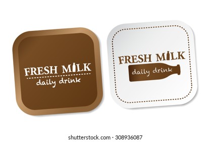 Fresh Milk Stickers