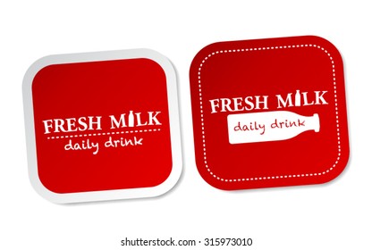 Fresh Milk Stickers