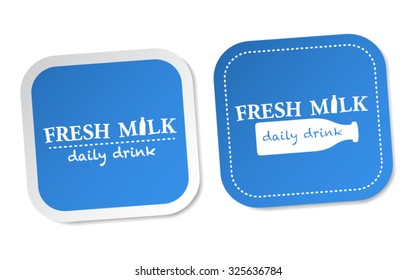 Fresh Milk Stickers