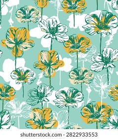  sin costuras floral
