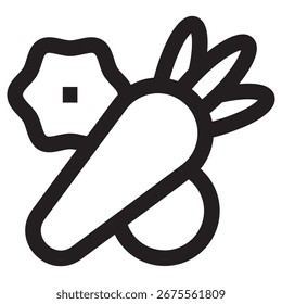 Fresh Modern Vector Icon – Minimal Illustration Symbol Template for Web Mobile App UI Design