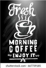 fresh, morning coffee