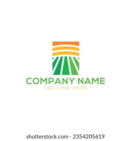 Fresh natural food logo collections template