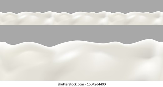 Fresh natural milk vector seamless background for label design or advertising needs. Best for poster, leaflet, brochure, label or packaging design and ad production.