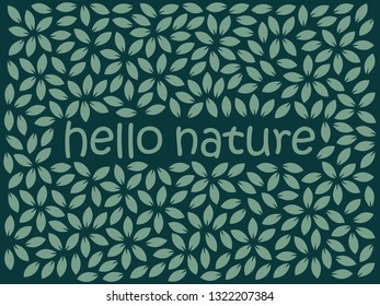 fresh nature background illustration.